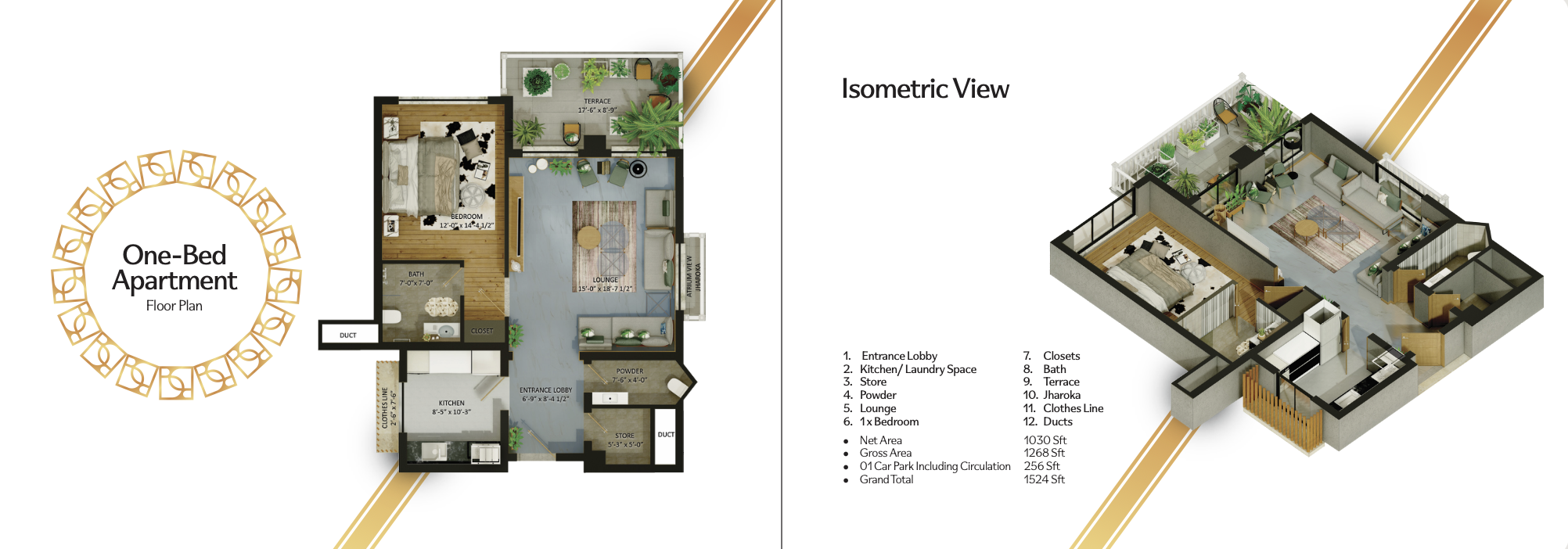 Interior — Apartment 3